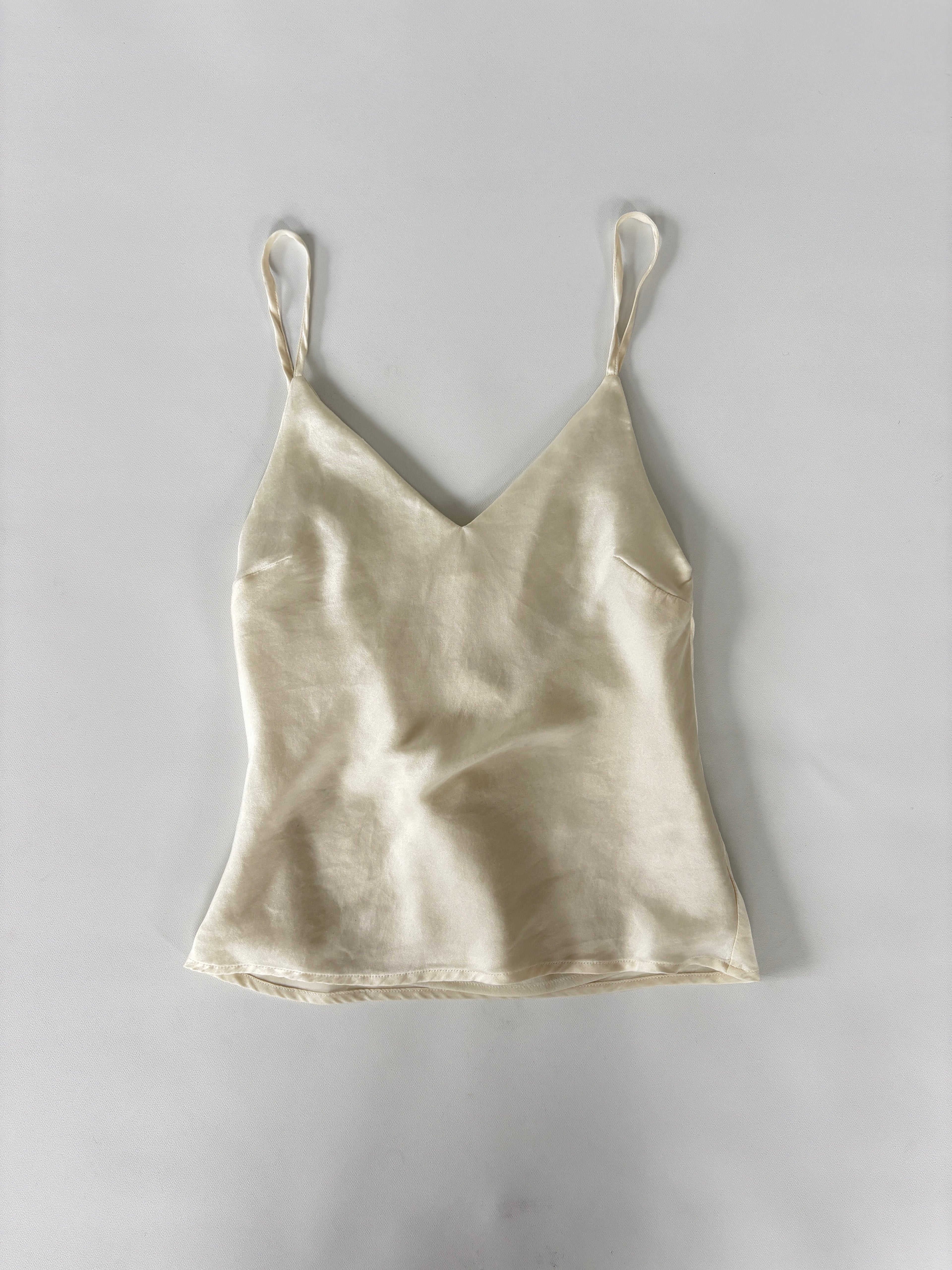 677 / Cream Hansen & Gretel Silk Tank